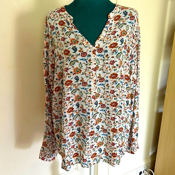 Per Se Tops - per se Rayon top 2X